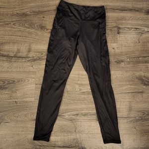 Eye Candy Black Athletic Leggings Sz M